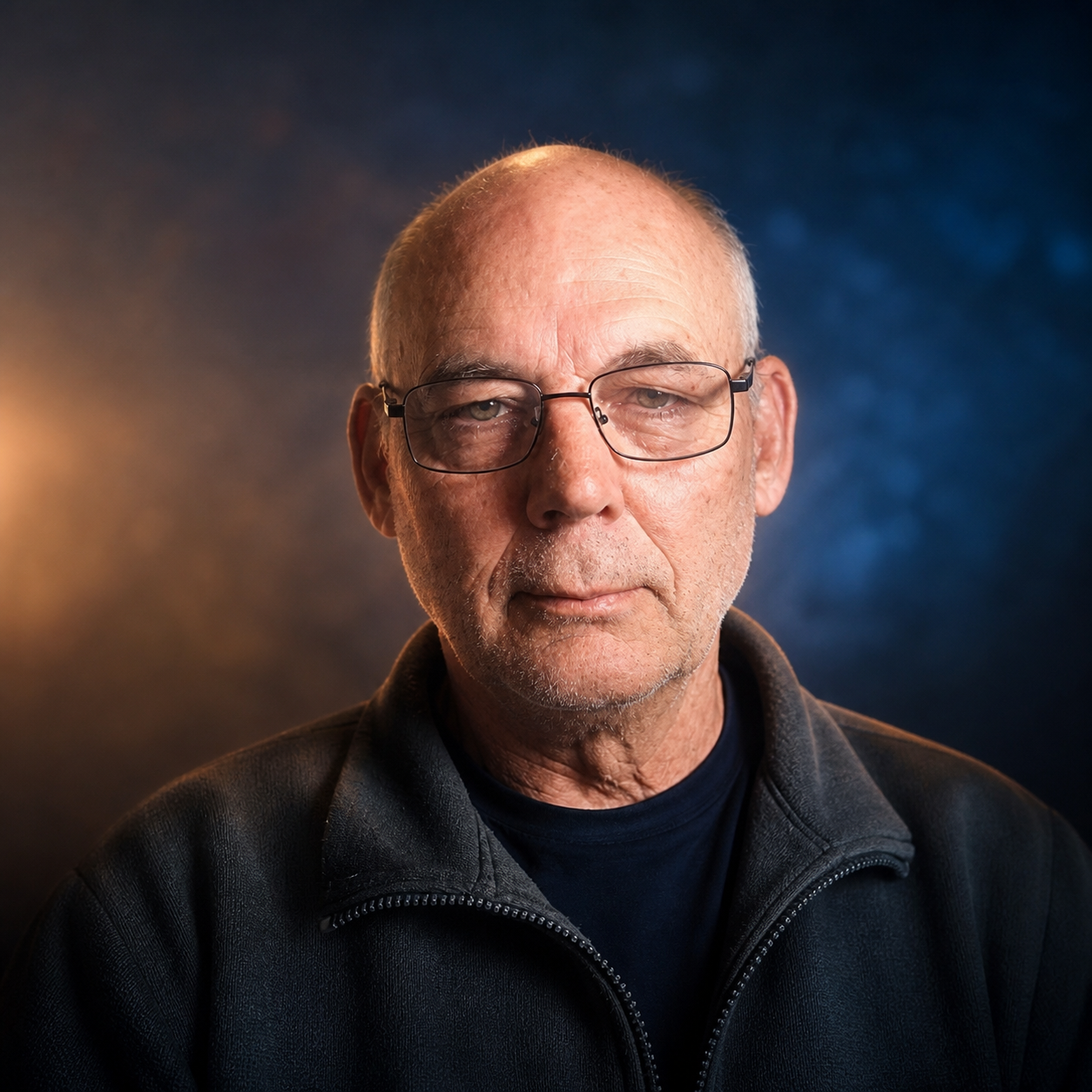 Martin Davies-Roundhill portrait, End Up Here